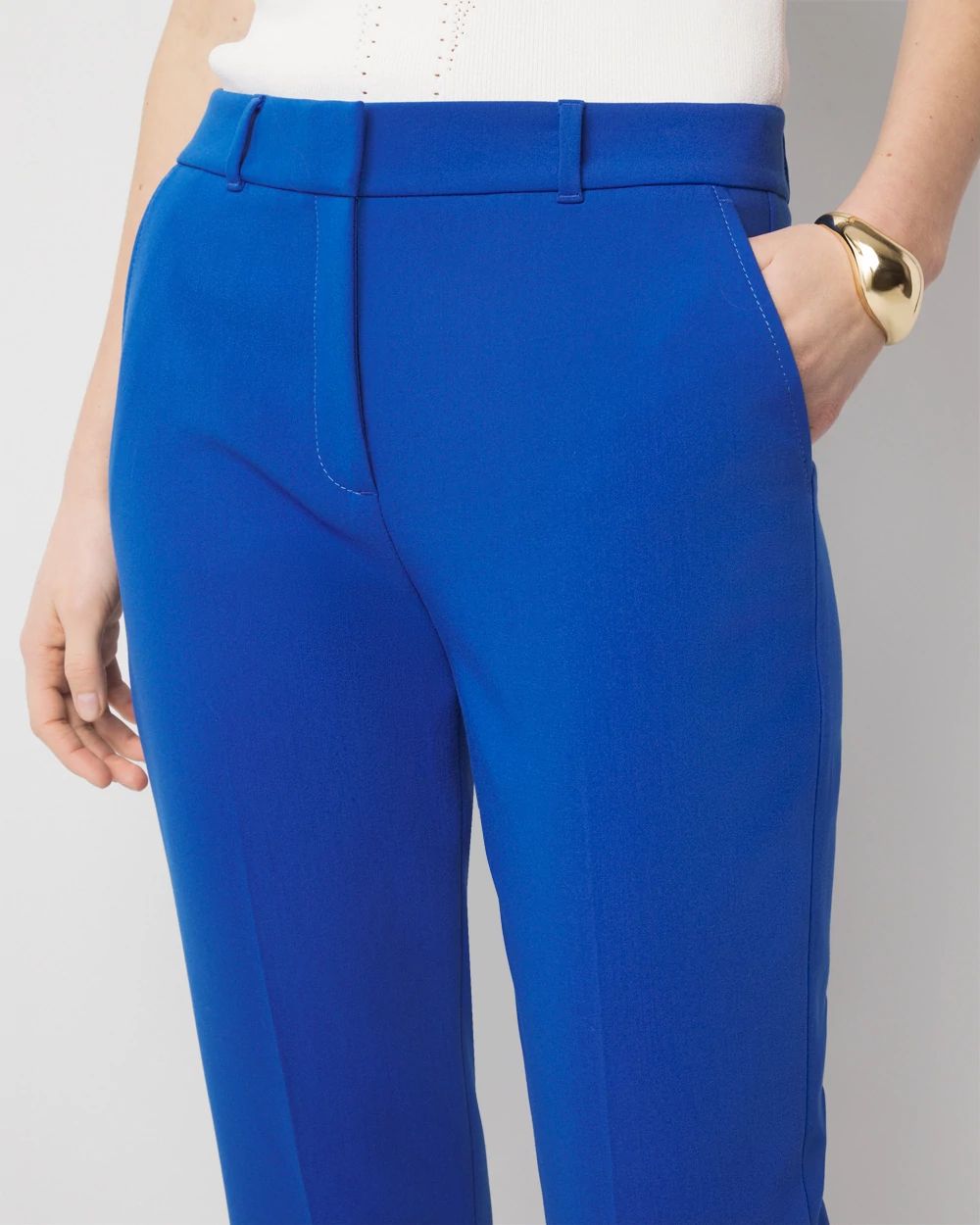 商品画像：Haij Twill Pleated Pants / Black – J.Lindeberg 4